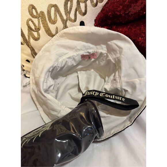 Vintage OG Juicy couture crown bling  automatic umbrella sun rain + hat - Picture 10 of 10